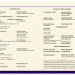 001 Catholic Funeral Program Template Ideas ~ Ulyssesroom   Free Printable Catholic Mass Book