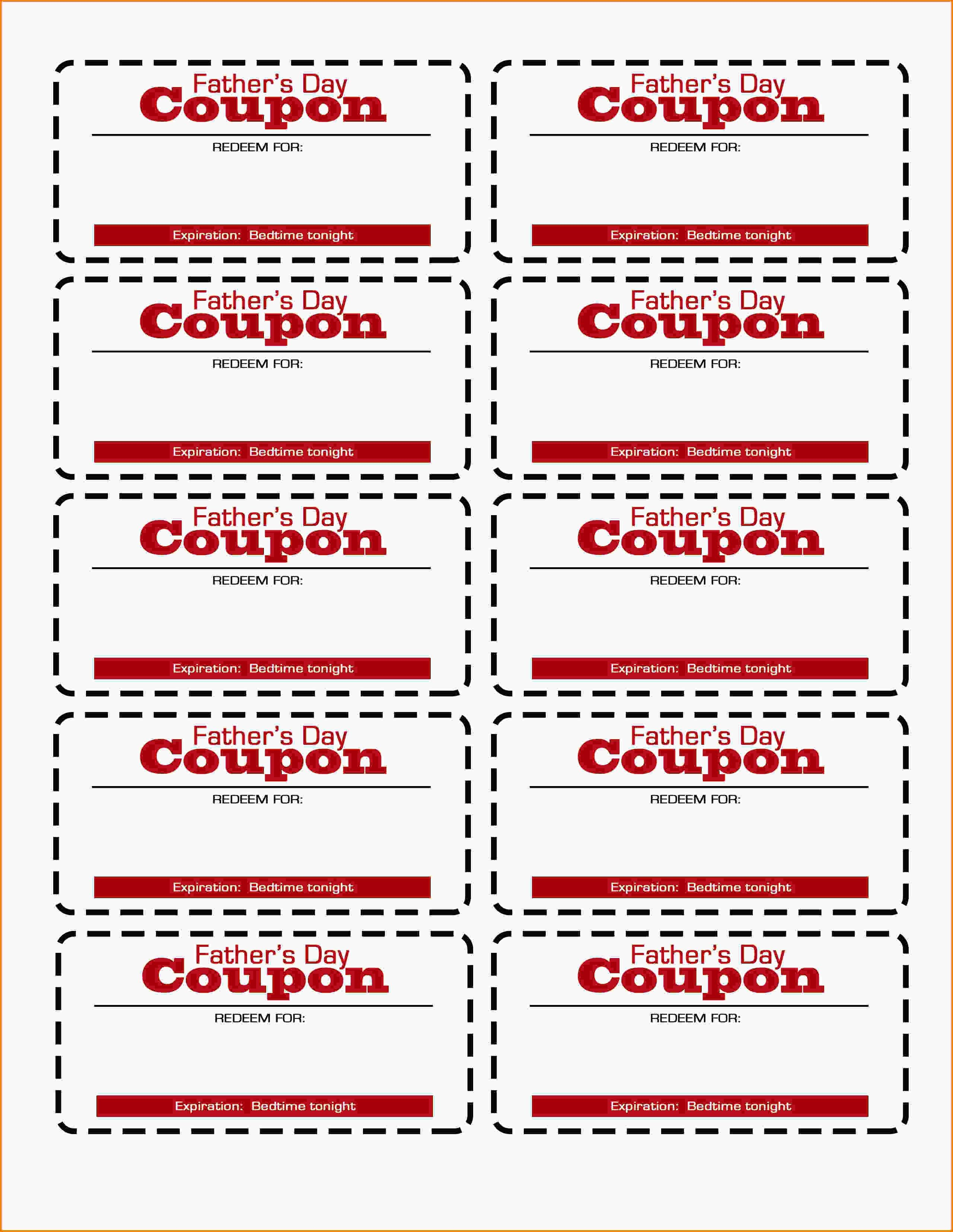 001 Free Printable Coupon Templates Template ~ Ulyssesroom - Free Printable Coupon Templates
