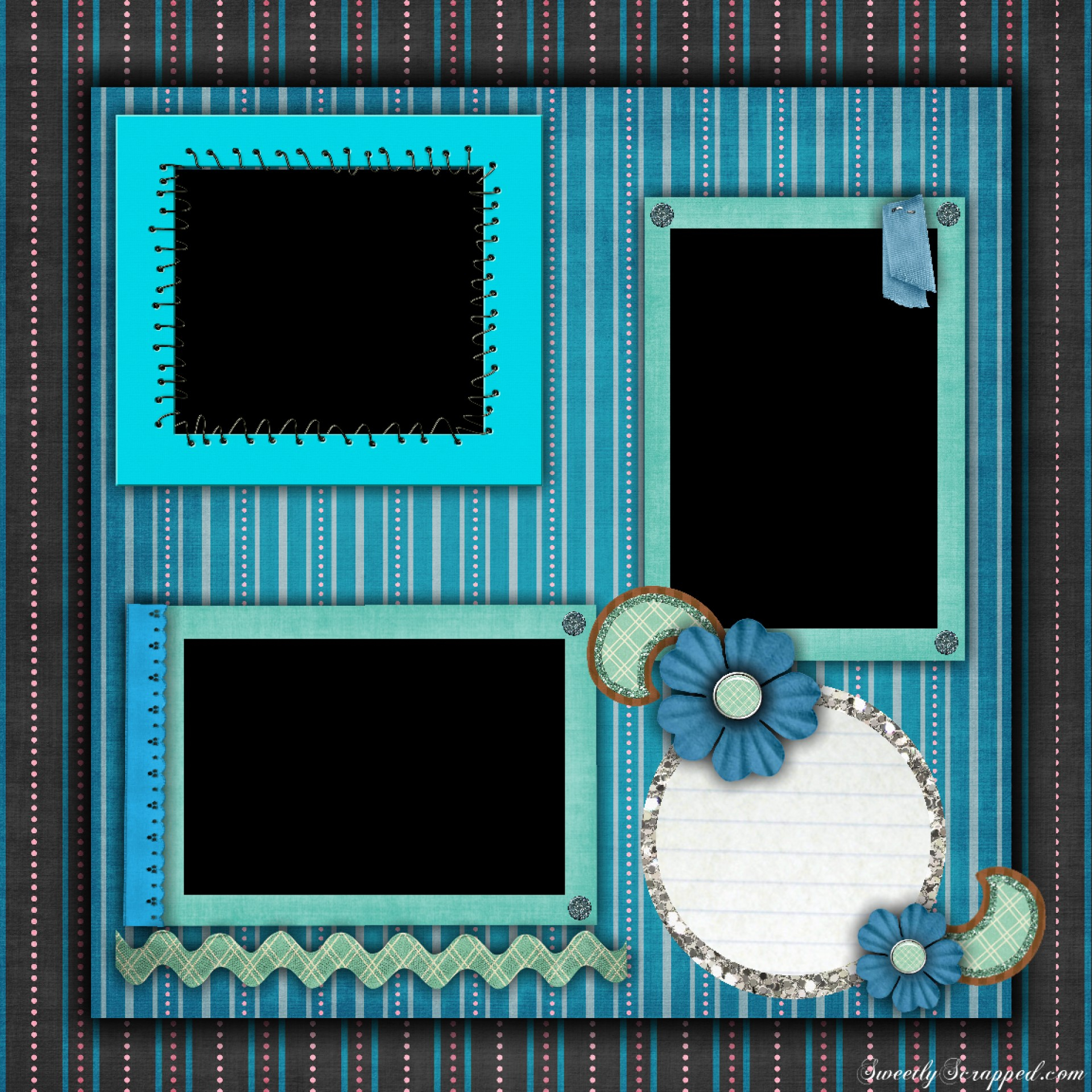 001 Free Printable Scrapbook Templates Template ~ Ulyssesroom - Free Printable Scrapbook Templates