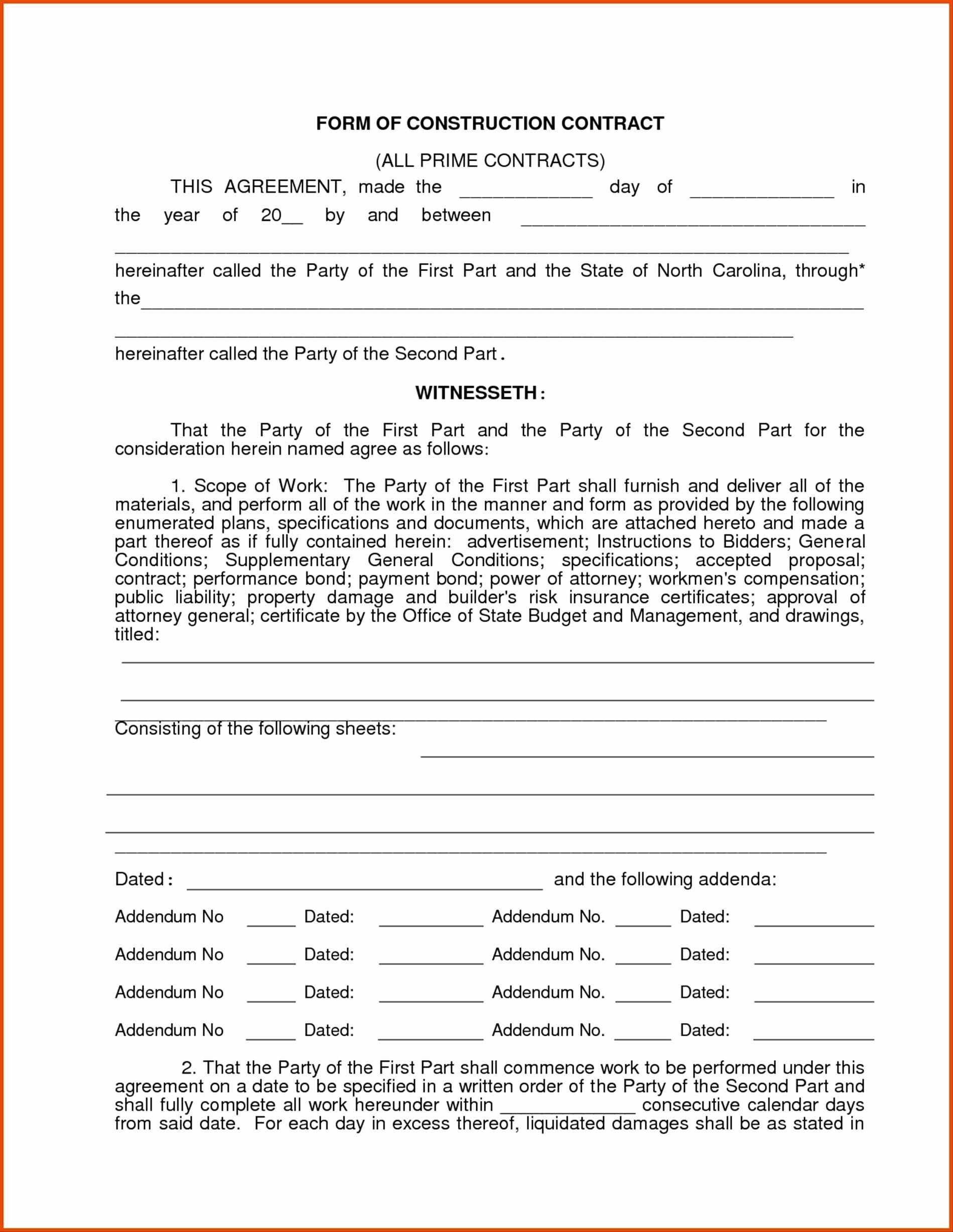 004 Free Roofing Contract Template Printable Construction Contracts - Free Printable Construction Contracts