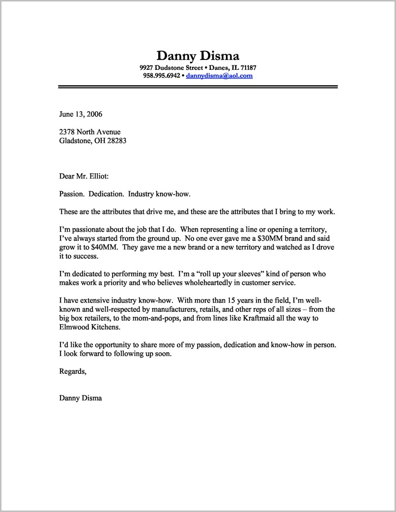 005 Classic Cover Letter Template Free ~ Ulyssesroom - Free Printable Cover Letter Format