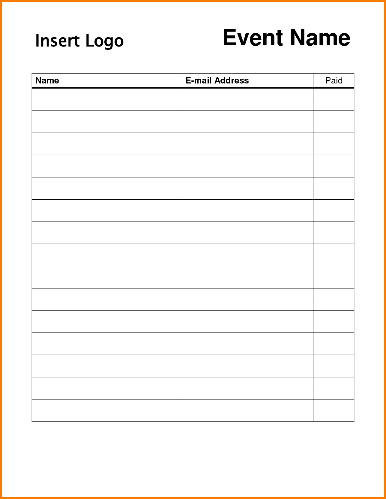 005 Sign In Sheet Templates Template Ideas Sheets Membership Up Or - Free Printable Sign Up Sheet