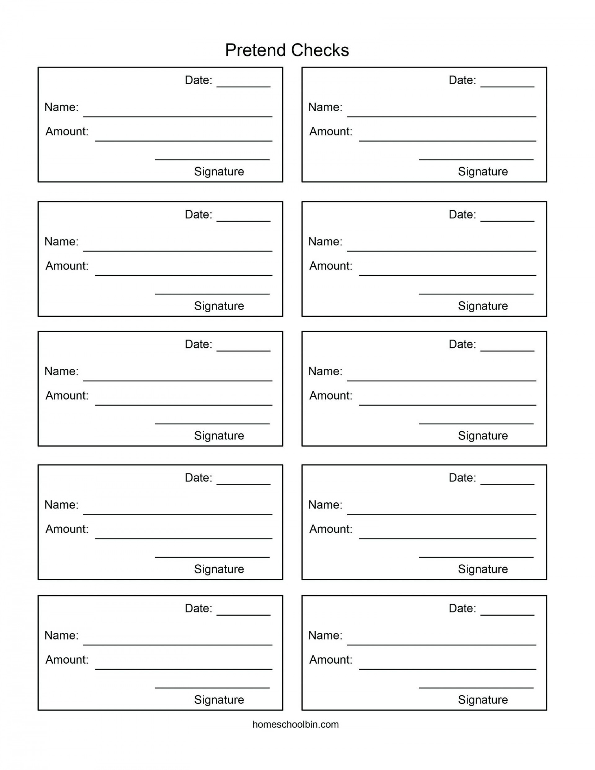 006 Blank Business Check Template Word Document Pdf Free Fake - Free Printable Checks