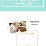 007 Photography Gift Certificate Template Free Create Certificates   Free Printable Photography Gift Certificate Template