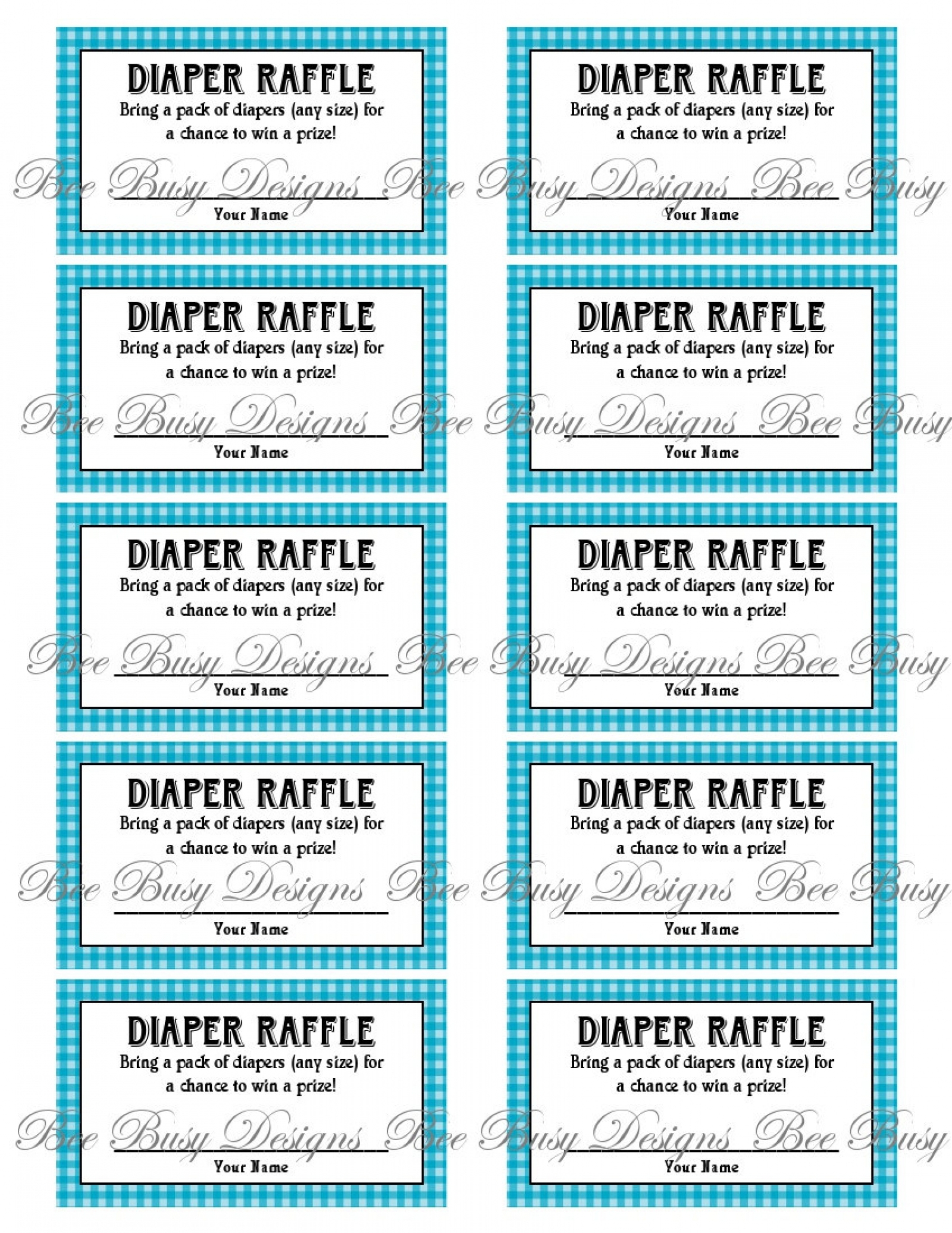 008 Diaper Raffle Tickets Template Ideas ~ Ulyssesroom - Free Printable Diaper Raffle Tickets