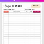 008 Free Budget Planner Template Diy Bud Idealstalist Inspirational   Free Printable Budget Planner Uk