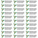 010 Free Holiday Address Labels Templates Per Sheet Label Template   Free Printable Christmas Address Labels Avery 5160