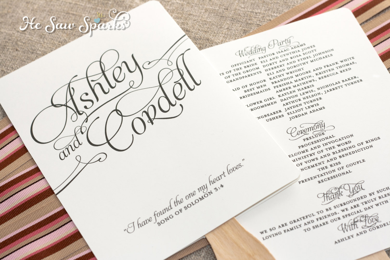 014 Free Wedding Program Fan Templates Template Ideas ~ Ulyssesroom - Free Printable Wedding Fan Templates