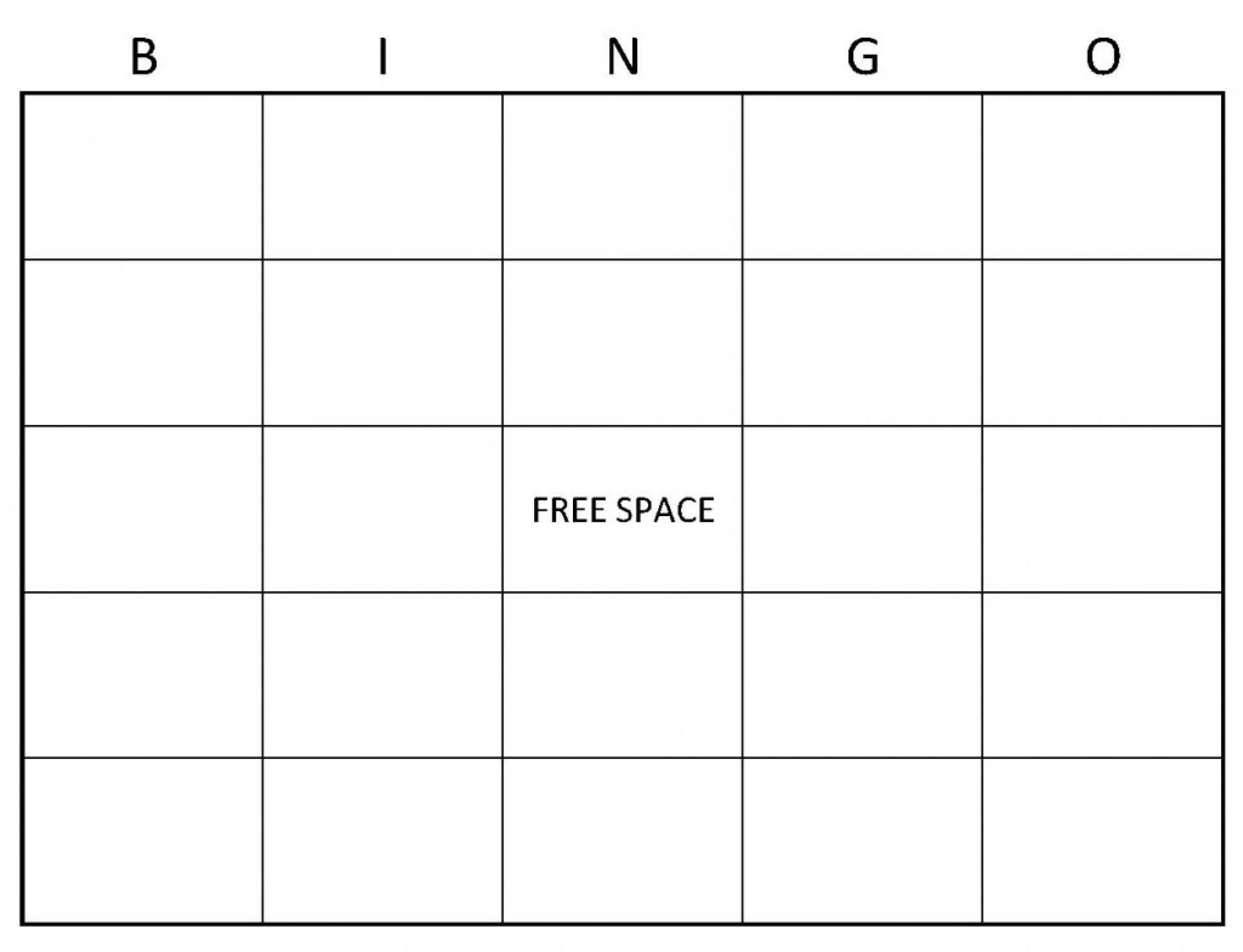 016 Template Ideas Blank Bingo Cards 1024X784 Card ~ Ulyssesroom - Free Printable Blank Bingo Cards