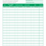 020 Spreadsheet Monthly Household Budget Worksheet Printable   Free Printable Homework Templates