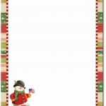 022 Stationary Templates For Word Christmas Stationery Template   Free Printable Christmas Stationary
