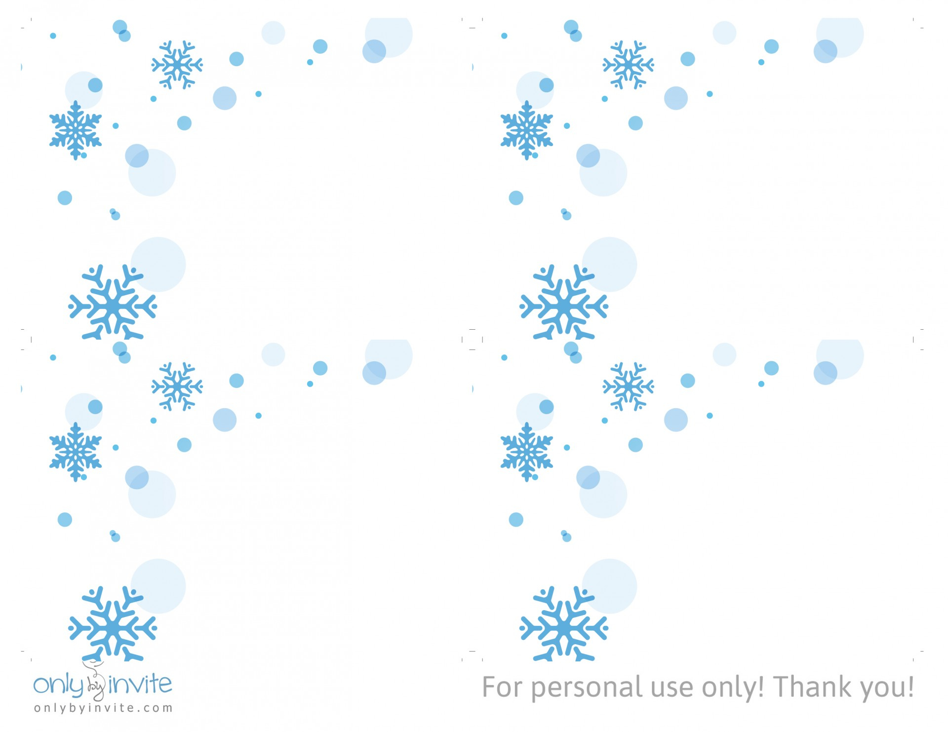 024 Free Printable Winter Snowflakes Wedding Rsvp Card Template - Free Printable Rsvp Cards