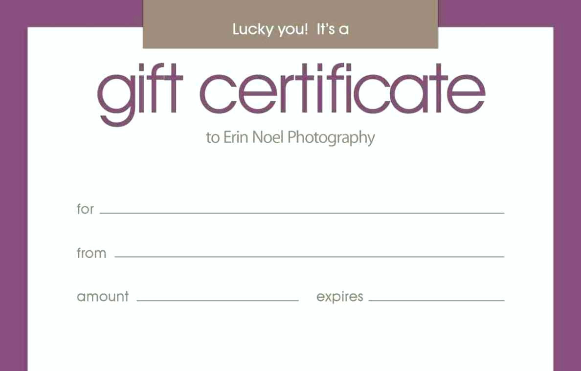 024 Printable Gift Certificates Template Ideas Birthday Certificate - Free Printable Gift Certificate Templates For Massage