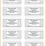 025 Ticket Template Free Word Editable Templates Excel Formats Ideas   Free Printable Raffle Ticket Template Download