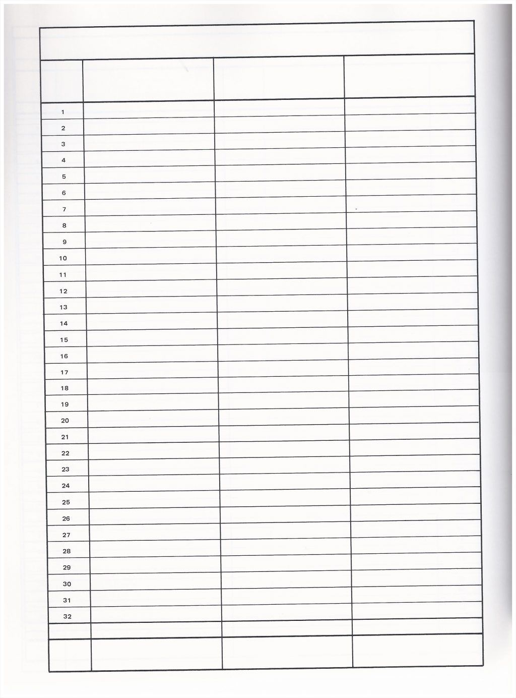 10 Best Images Of Printable Blank Charts With Columns 4 3 - Free Printable 4 Column Ledger Paper