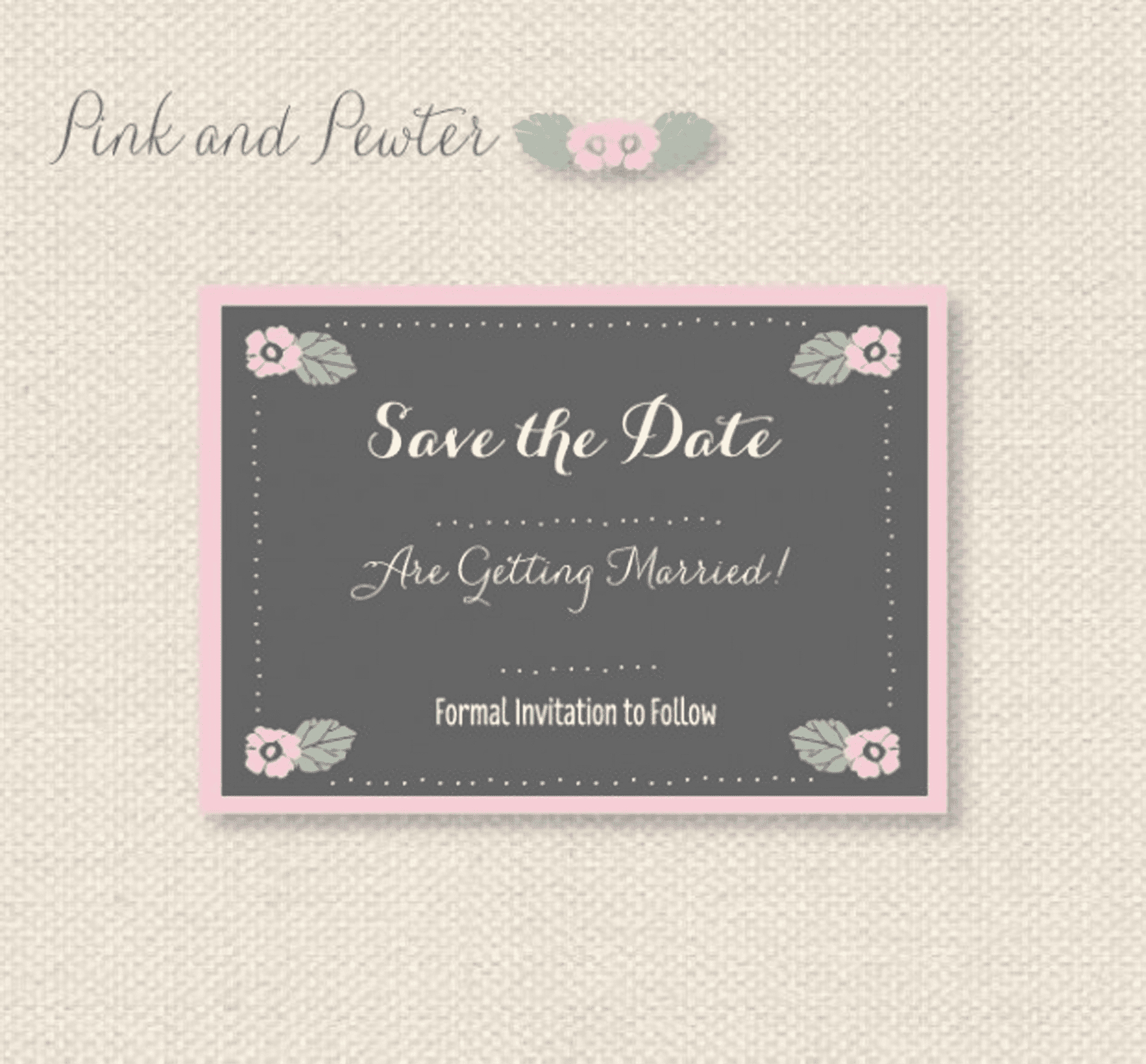 11 Free Save The Date Templates - Free Printable Save The Date Invitation Templates