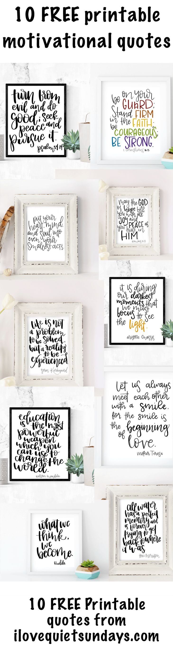 118 Best Word Art Images On Pinterest | Free Printables, Etchings - Free Printable Quotes Templates