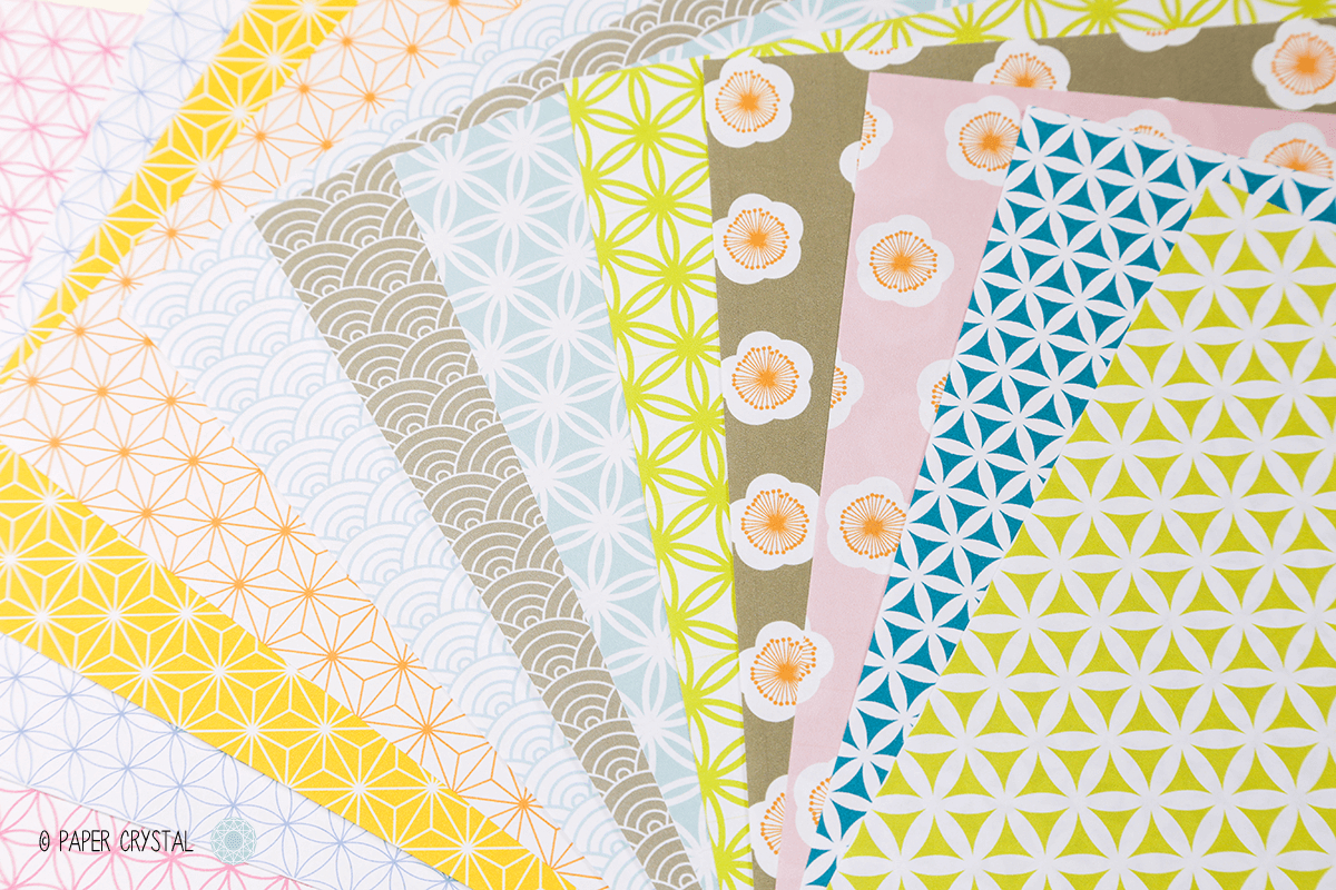 12 Free Printable Origami Papers! - Paper Kawaii - Free Printable Paper