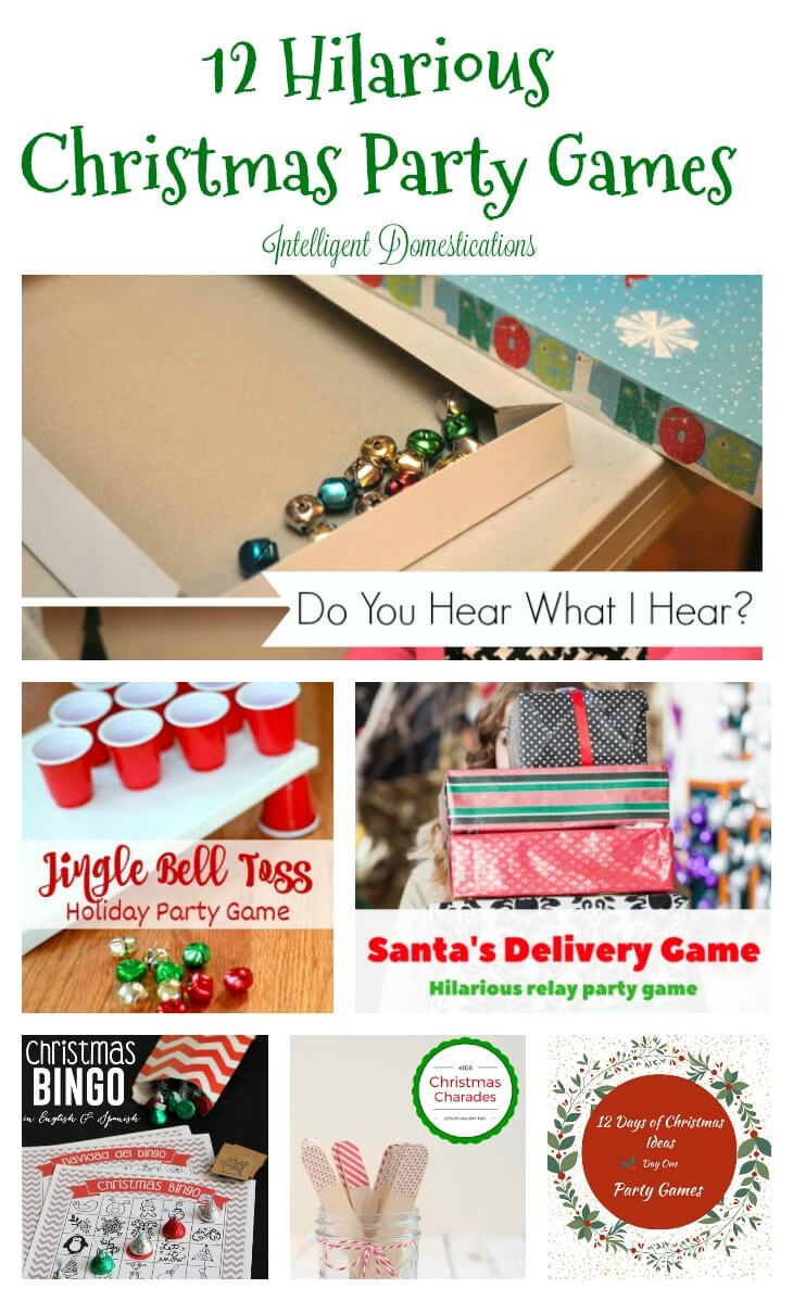 12 Hilariously Fun Christmas Party Games - Twelve On Main - Holiday Office Party Games Free Printable