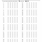 120 Question Answer Sheet · Remark Software | Free Printable   Free Printable Bubble Answer Sheets