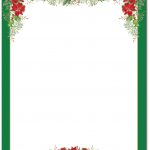 13 Free Printable Christmas Border Designs Images   Free Printable   Free Printable Christmas Paper With Borders