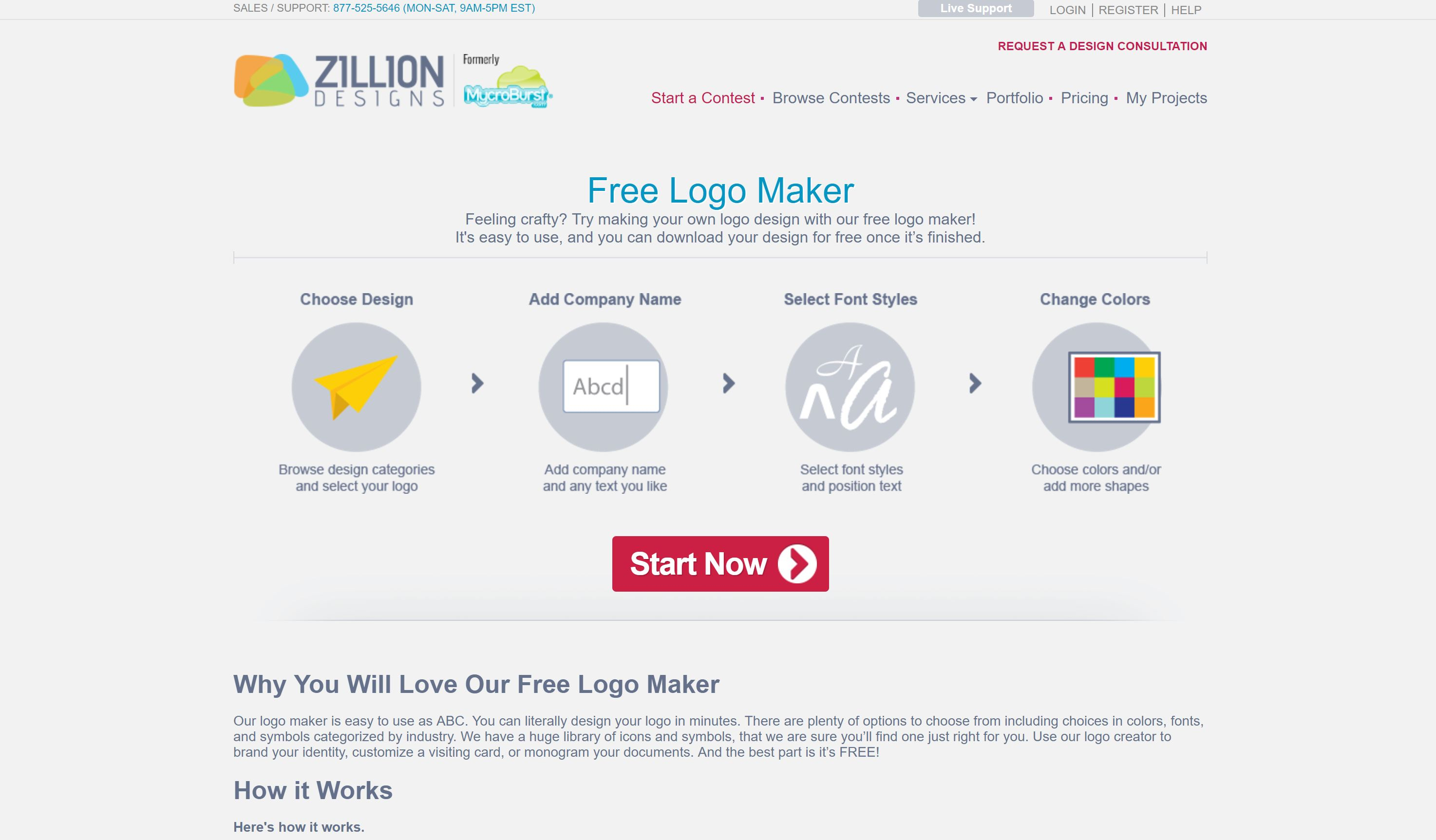 15 Best Free Online Logo Makers &amp;amp; Generators - Websitesetup - Free Printable Logo Maker