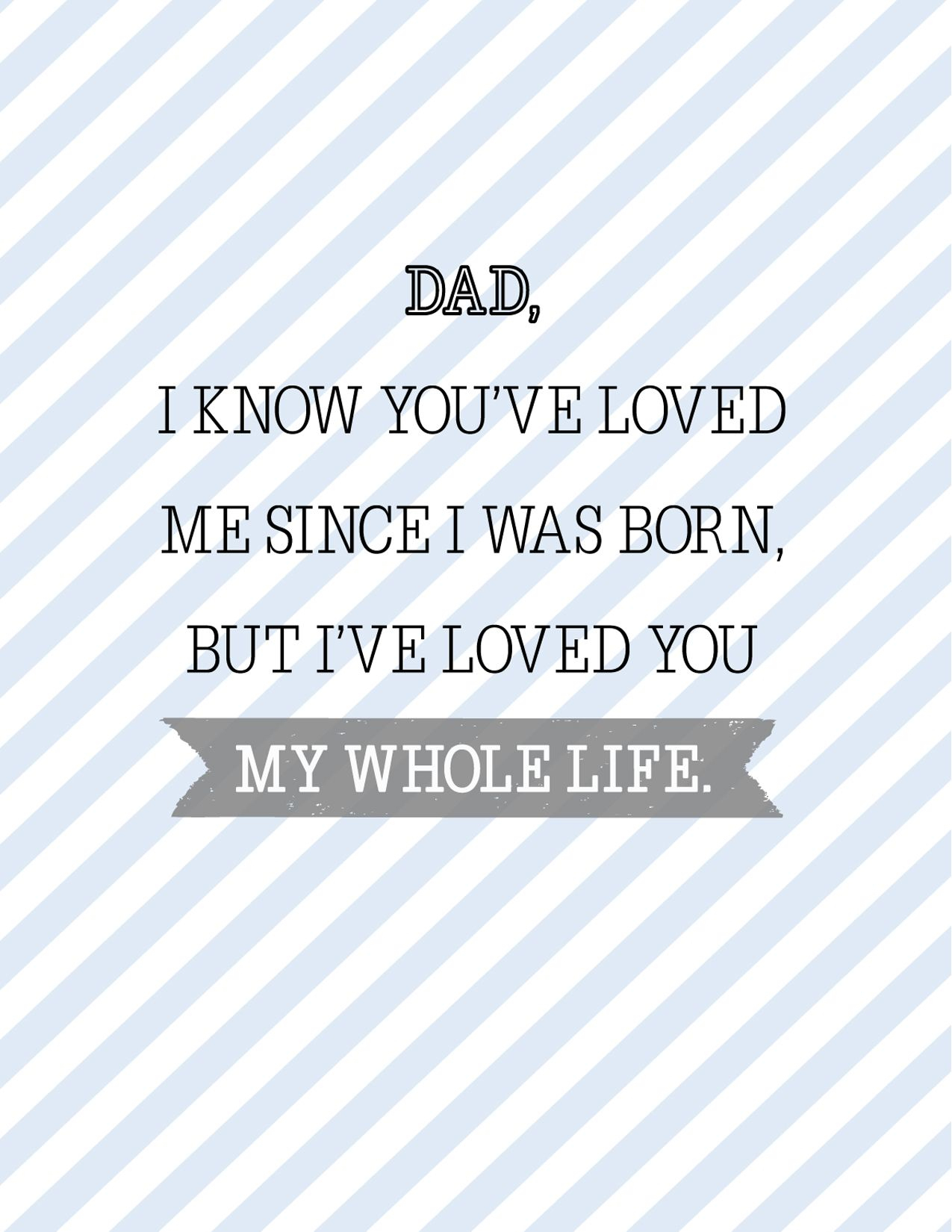 15 Free Printable Father&amp;#039;s Day Cards - Cute Online Father&amp;#039;s Day - Free Printable Father&amp;#039;s Day Card From Wife To Husband