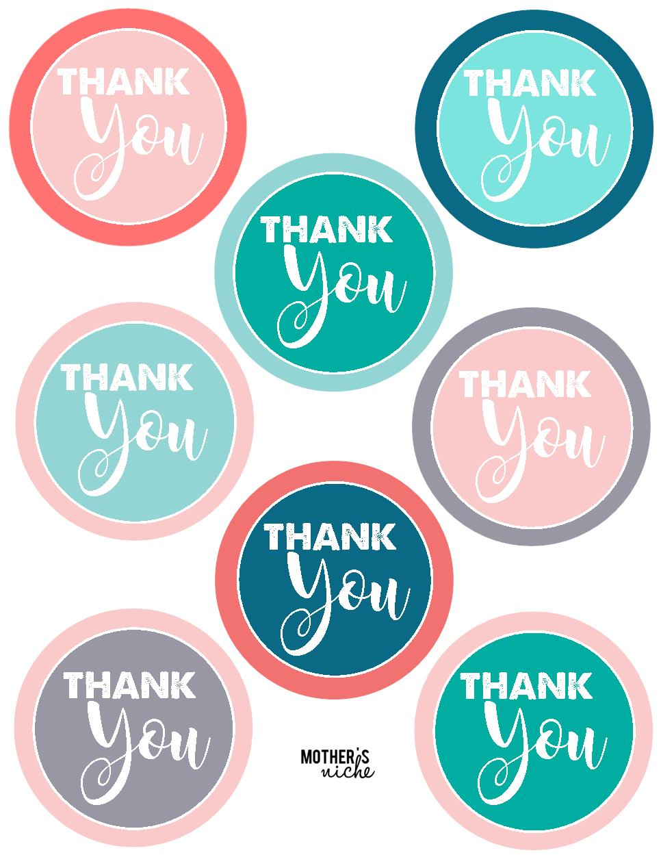 15 Teacher Gift Ideas: Free Printable &amp;quot;thank You&amp;quot; Tags - Free Printable Thank You Tags