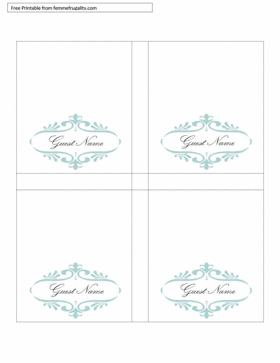16 Printable Table Tent Templates And Cards - Template Lab - Free Printable Table Tents