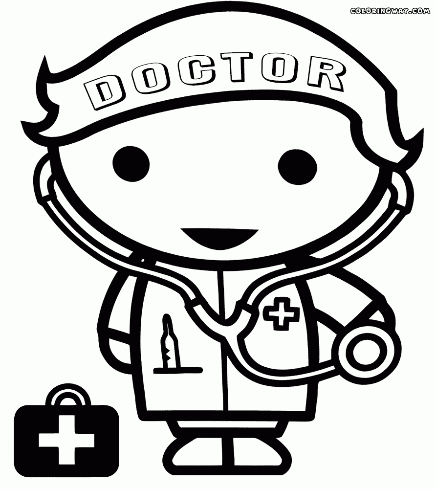 17 Free Pictures For: Doctor Coloring Pages. Temoon - Coloring Home - Doctor Coloring Pages Free Printable