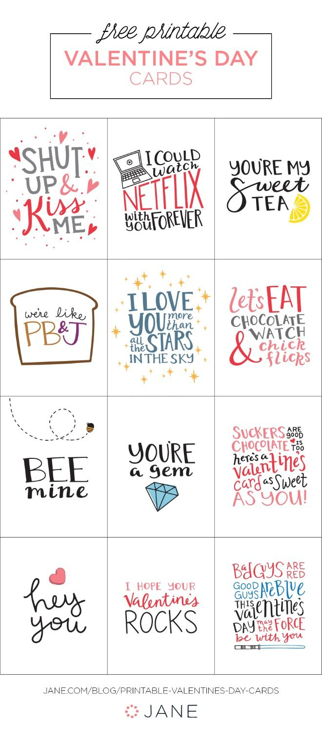 17 Free Printable Valentine Greeting Cards | Valentine&amp;#039;s Inspiration - Free Valentine Printable Cards For Husband