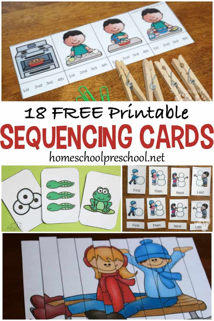 18 Free Printable Sequencing Cards For Preschoolers - Free Printable Schedule Cards For Preschool