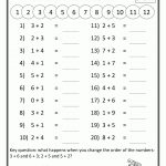 1St Grade Math Worksheetshow To Save Your Work: Copy And Save To   Free Printable Addition Worksheets For 1St Grade