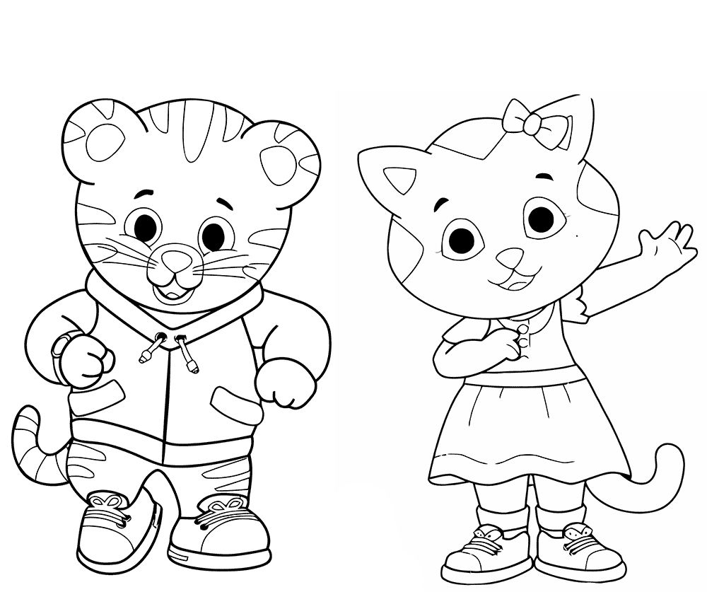 20 Daniel Tiger Halloween Coloring Page | Halloween Coloring Pages - Free Printable Daniel Tiger Coloring Pages