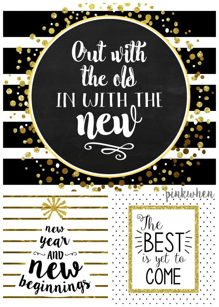 21 Free New Year&amp;#039;s Eve Printables &amp;amp; Decor Ideas At Printable Crush - Free Printable Happy New Year Cards