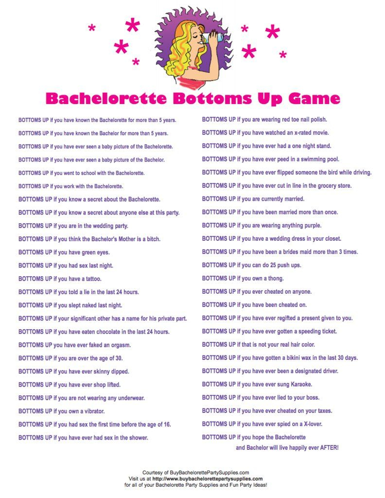 24 Free Bachelorette Party Printables Every Bride Will Love | Bridal - Free Printable Women&amp;#039;s Party Games