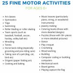 25 Fine Motor Activities For Older Kids (Ages 6+) | Free Printable   Free Printable Fine Motor Skills Worksheets