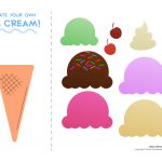 28 Images Of Free Printable Ice Cream Template | Unemeuf   Ice Cream Cone Template Free Printable