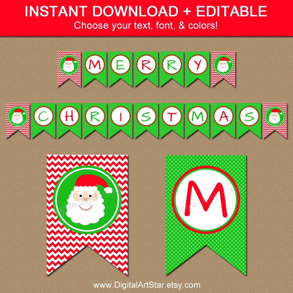 29 Images Of Christmas Free Printable Banners Template | Helmettown - Free Printable Christmas Banner