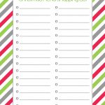 29 Images Of Xmas Shopping List Template | Tonibest Free   Free Printable Christmas List Maker