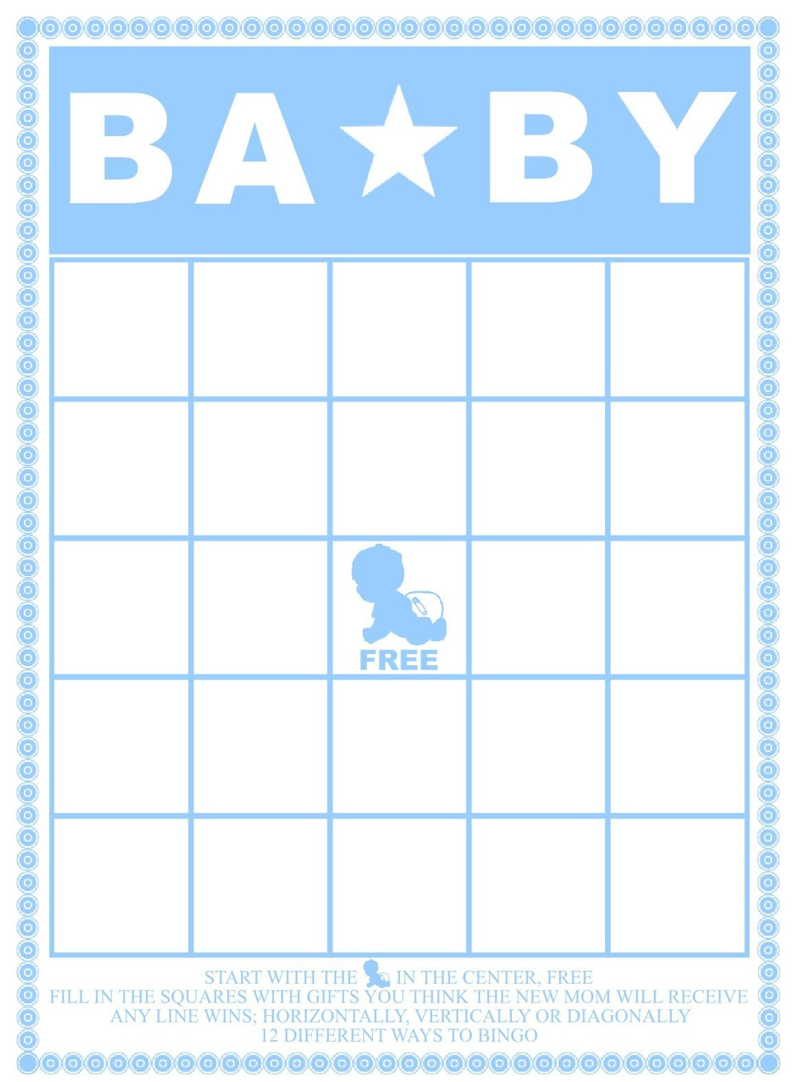 29 Sets Of Free Baby Shower Bingo Cards Pertaining To Baby Bingo - Printable Baby Shower Bingo Games Free