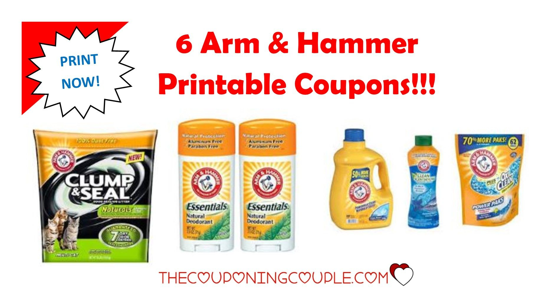 Free Printable Arm And Hammer Coupons Free Printable