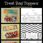3 Free Printable Halloween Treat Bag Toppers | Diy Party Decorations   Free Printable Trick Or Treat Bags