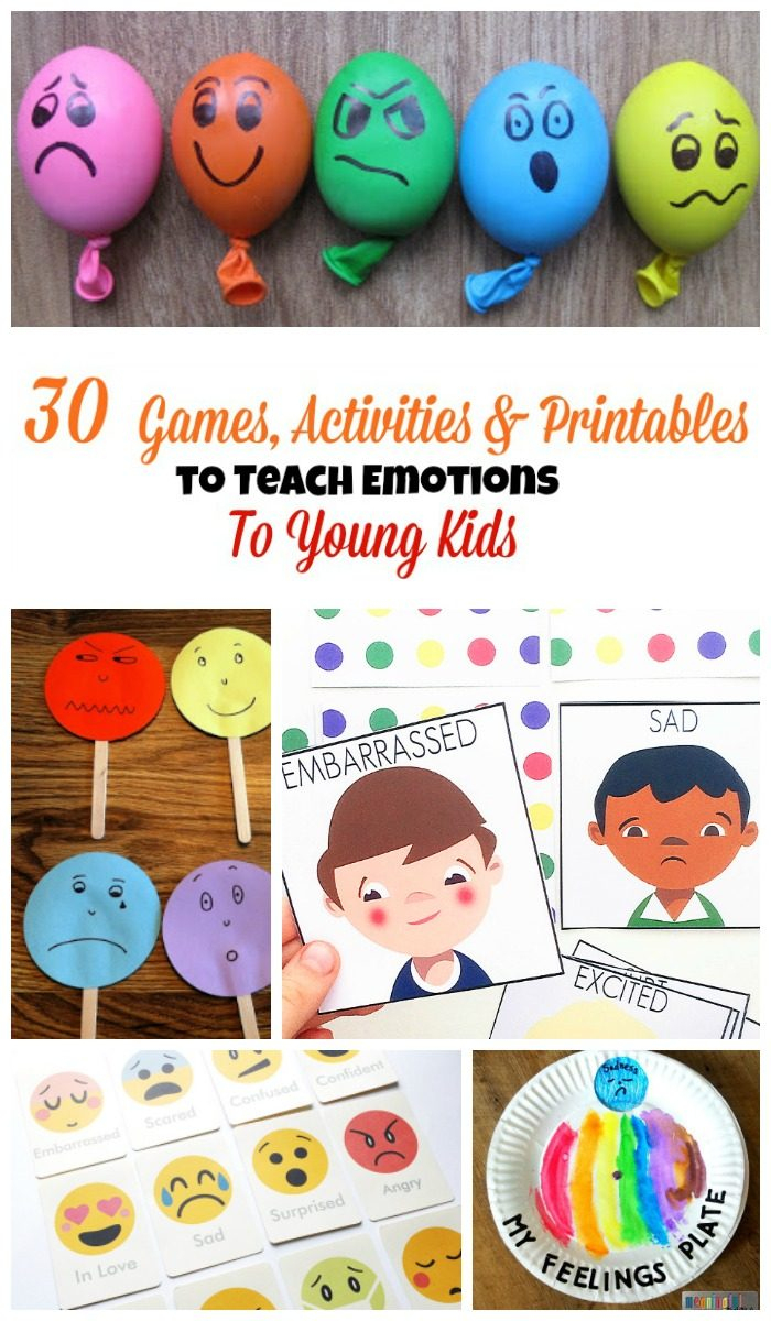 30 Activities And Printables That Teach Emotions For Kids - Free Printable Pictures Of Emotions