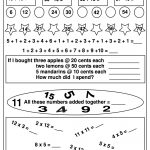 30 Free Maths Worksheets Cazoom Gr ~ Clubdetirologrono   Free Printable Activities For Adults
