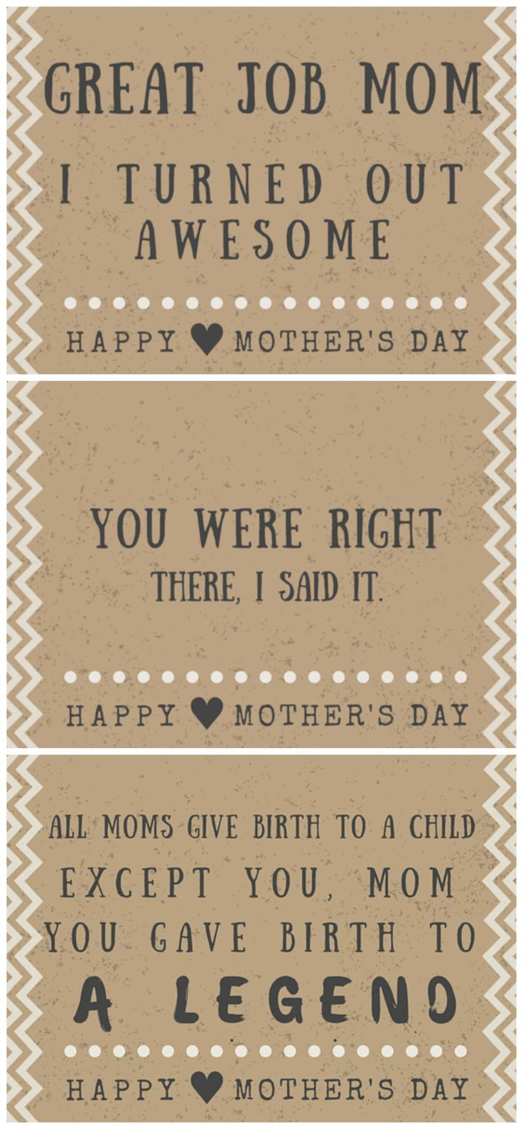 30 Funny Mother&amp;#039;s Day Cards - Free Printables With Hilarious Quotes - Free Printable Funny Mother&amp;amp;#039;s Day Cards
