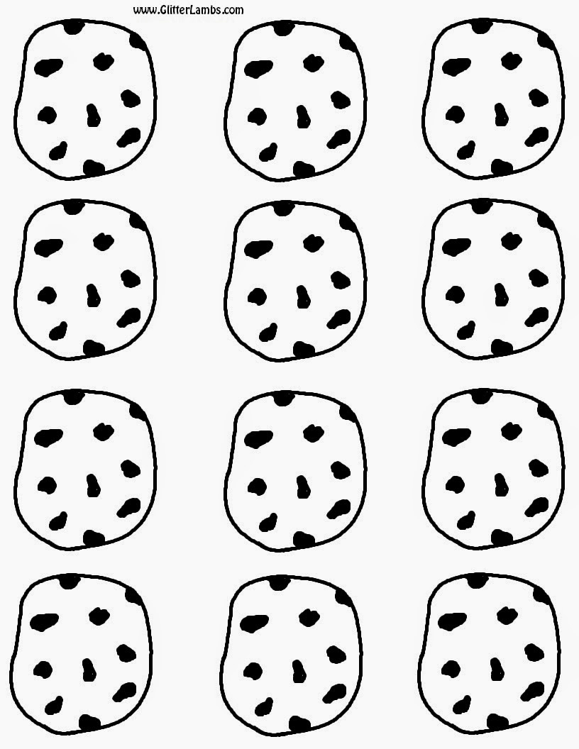 30 Images Of Free Printable Cookie Template | Sofond - Free Printable Monster Templates