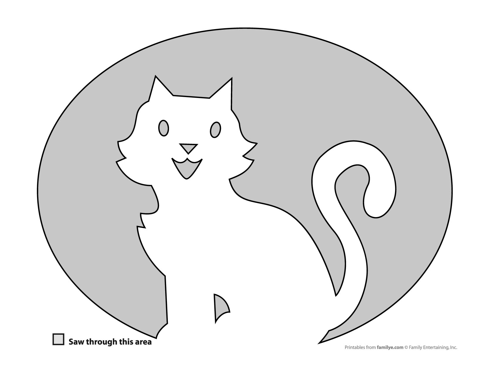 31 Free Pumpkin Carving Stencils Of Cats For A Purrfect Halloween - Free Printable Pin The Tail On The Cat