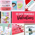 35 Adorable Diy Valentine's Cards To Print At Home For Your Kids   Free Printable School Valentines Cards