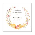 35 Awesome Thanksgiving Menu Templates   Template Lab   Free Printable Thanksgiving Menu Template